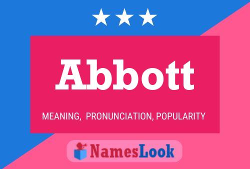 Abbott Name Poster