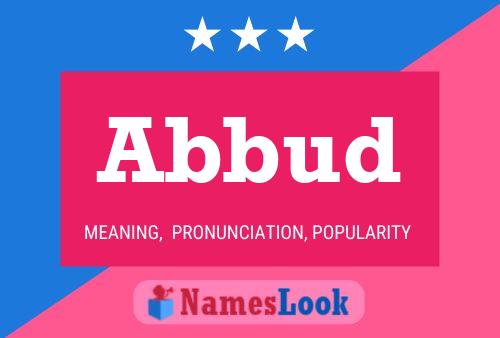 Abbud Name Poster