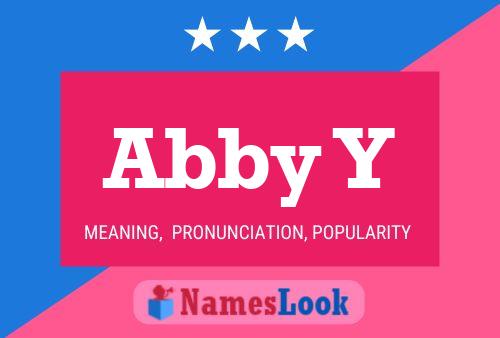 Abby Y Name Poster