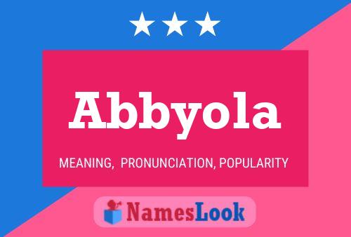 Abbyola Name Poster