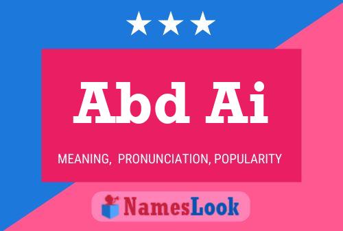 Abd Ai Name Poster