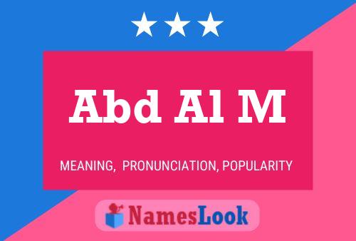 Abd Al M Name Poster