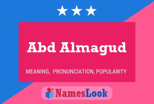 Abd Almagud Name Poster