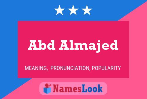 Abd Almajed Name Poster