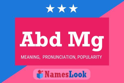 Abd Mg Name Poster