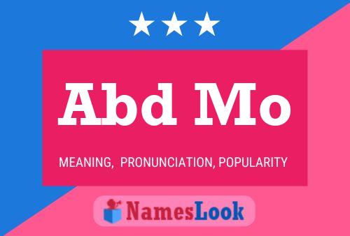 Abd Mo Name Poster