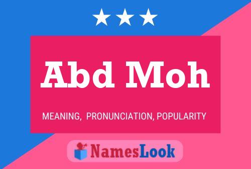 Abd Moh Name Poster