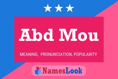 Abd Mou Name Poster