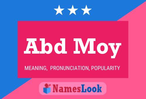 Abd Moy Name Poster