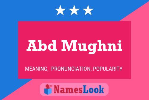 Abd Mughni Name Poster