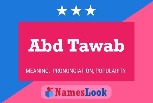 Abd Tawab Name Poster