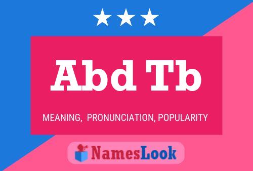 Abd Tb Name Poster