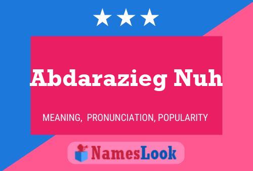 Abdarazieg Nuh Name Poster