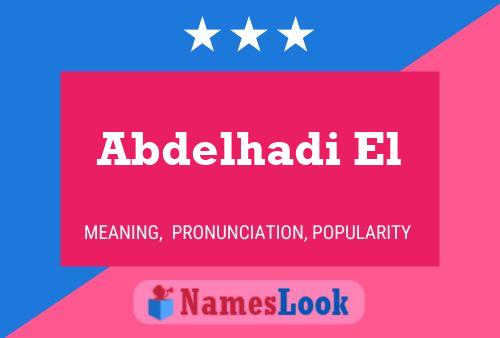 Abdelhadi El Name Poster