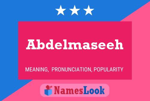 Abdelmaseeh Name Poster