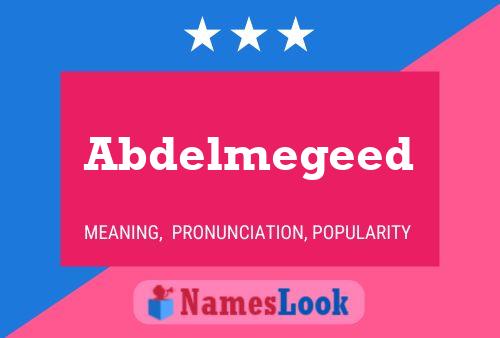 Abdelmegeed Name Poster