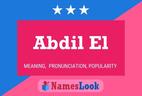 Abdil El Name Poster