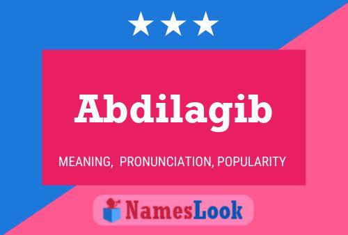 Abdilagib Name Poster