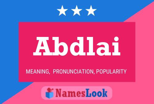 Abdlai Name Poster