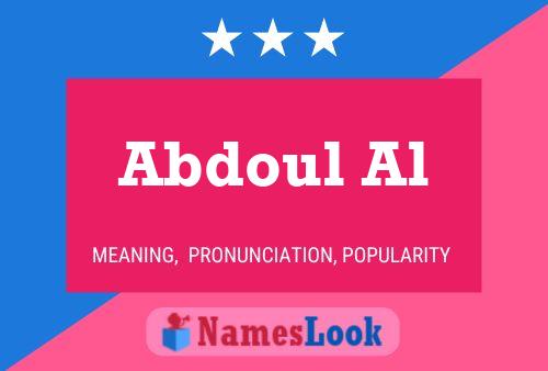 Abdoul Al Name Poster