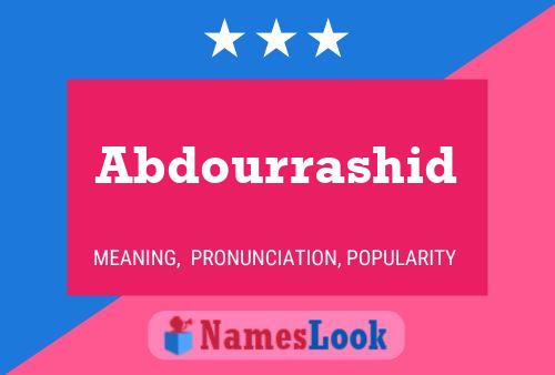 Abdourrashid Name Poster