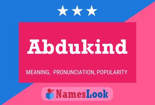 Abdukind Name Poster