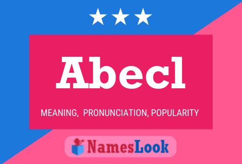 Abecl Name Poster