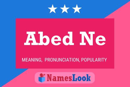 Abed Ne Name Poster