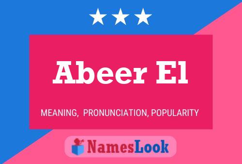 Abeer El Name Poster