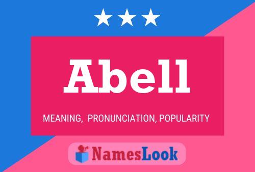 Abell Name Poster