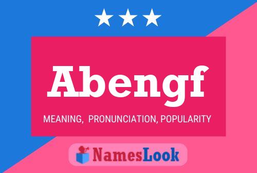 Abengf Name Poster