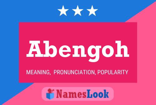 Abengoh Name Poster