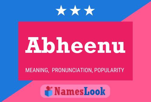 Abheenu Name Poster