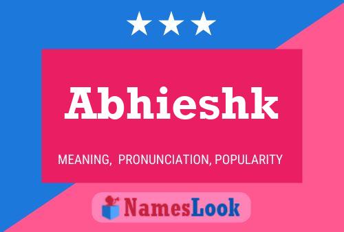 Abhieshk Name Poster