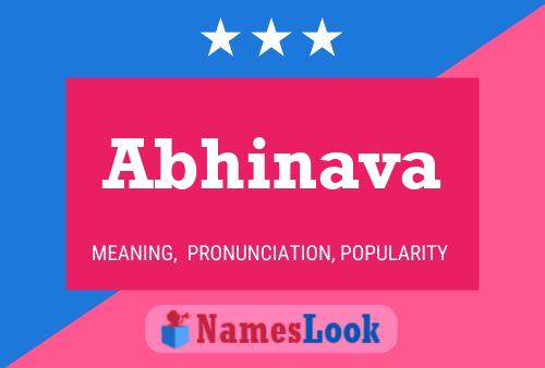 Abhinava Name Poster