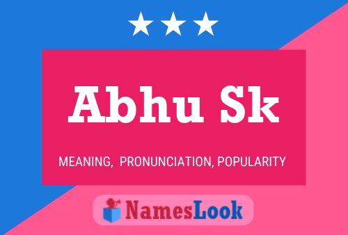 Abhu Sk Name Poster