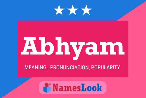 Abhyam Name Poster