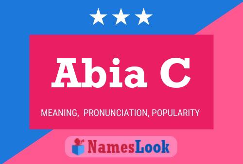 Abia C Name Poster