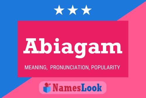 Abiagam Name Poster