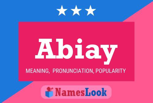 Abiay Name Poster