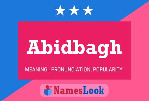 Abidbagh Name Poster