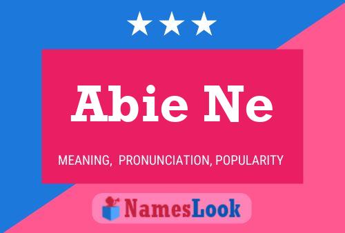 Abie Ne Name Poster