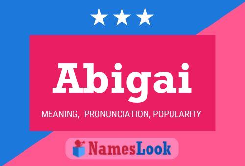 Abigai Name Poster