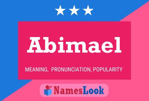 Abimael Name Poster