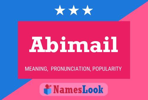 Abimail Name Poster