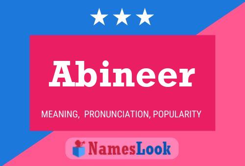 Abineer Name Poster