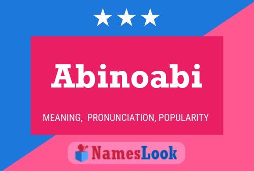 Abinoabi Name Poster