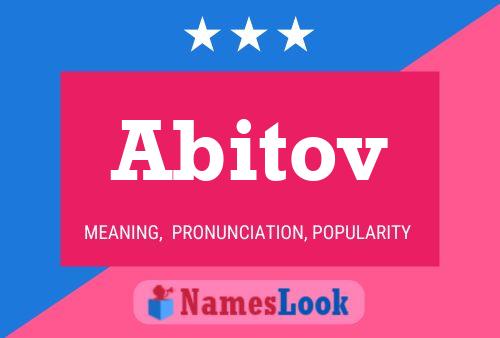 Abitov Name Poster