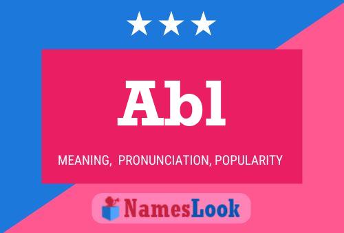 Abl Name Poster