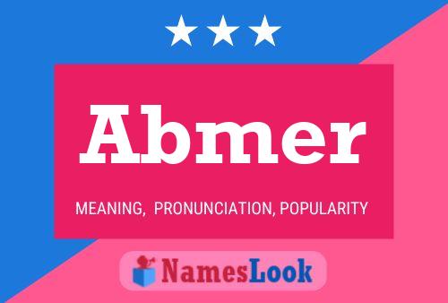 Abmer Name Poster